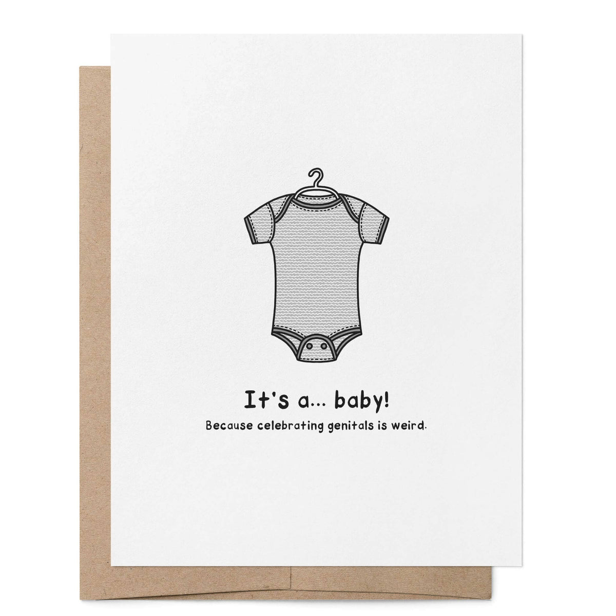 It's a Baby LGBTQ+ Greeting Card