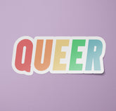 Queer Sticker | LGBTQ Sticker | Gay Decal | Queer Stickers | LGBT Gift | Gay | Lesbian | Non Binary