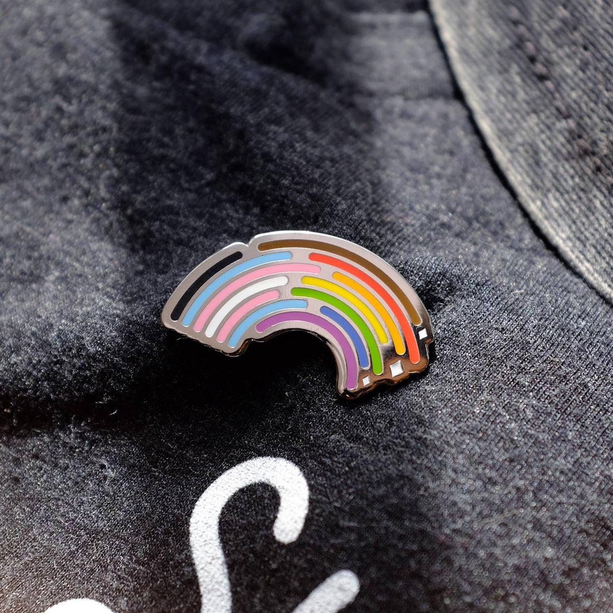 Inclusive Rainbow Pride Pin
