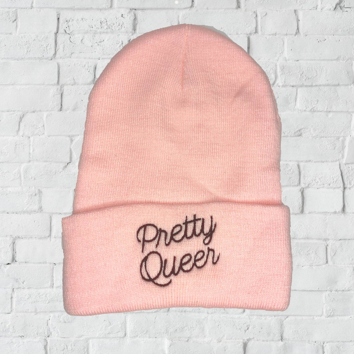 Pretty Queer Beanie: Pink