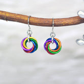 LGBTQ Rainbow Pride - Mini Knot Earring