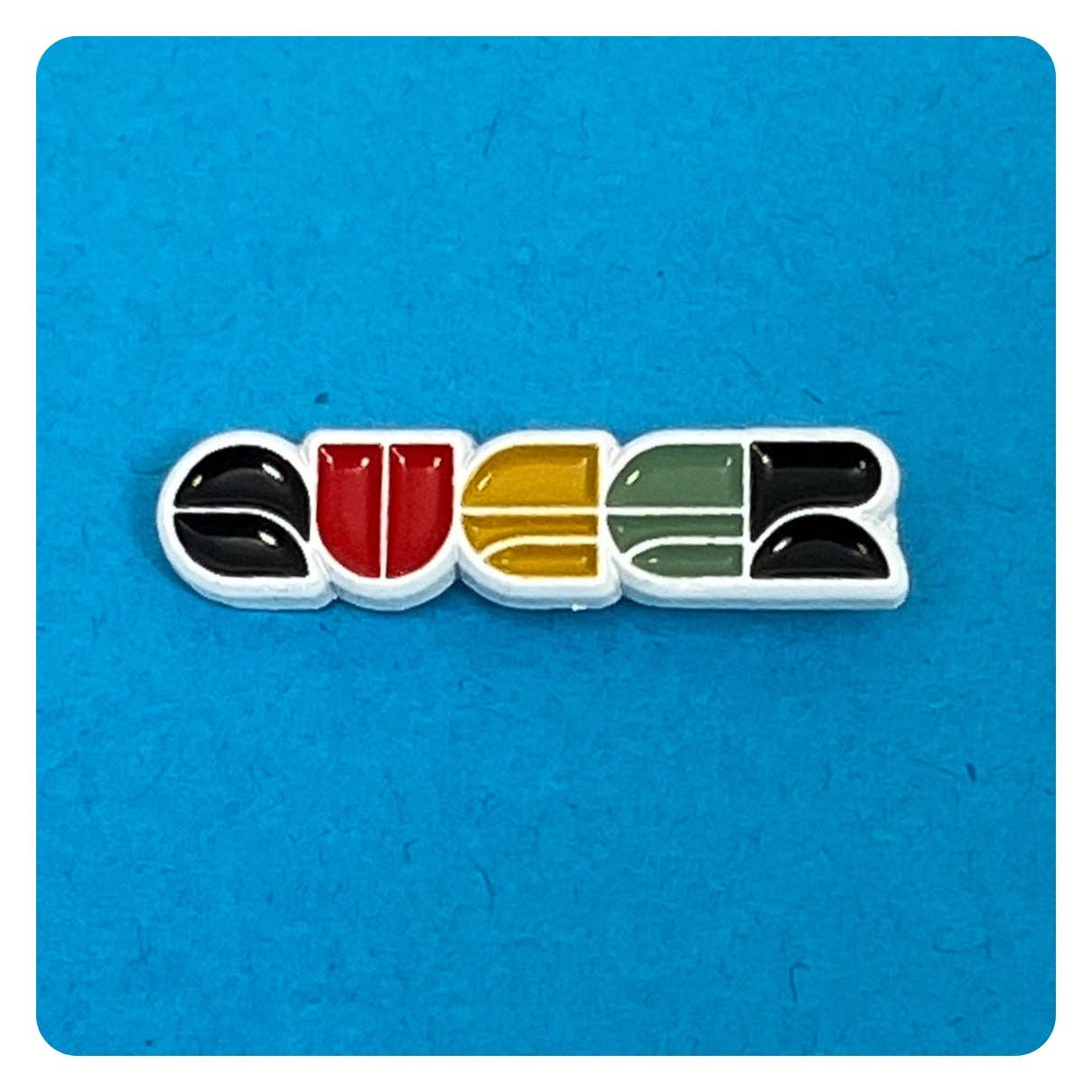 Queer Vintage Design Enamel Pin