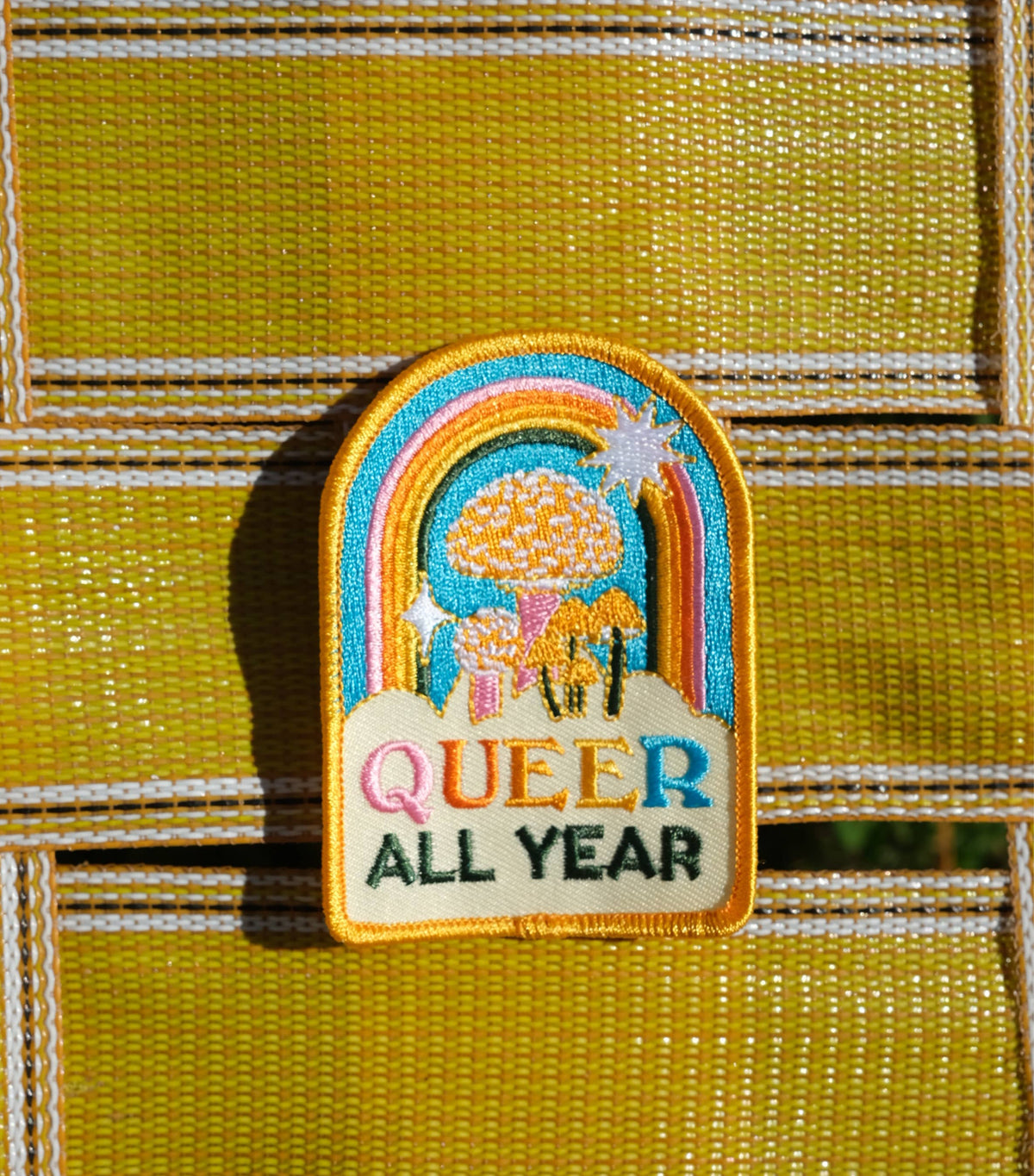 Queer All Year Patch by Ash + Chess
