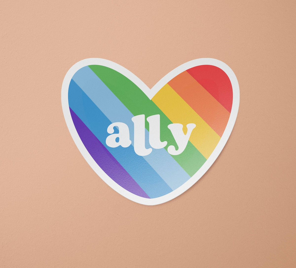 Ally Sticker | LGBTQ Ally Decal
