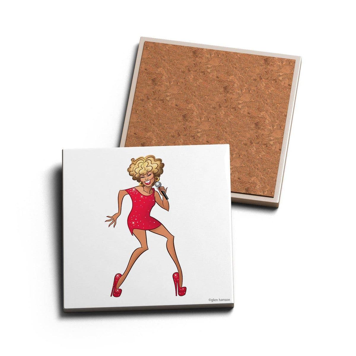 Tina Turner • The Best • Ceramic Coaster