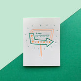 To New Adventures - Congrats + Celebrations card