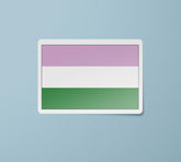 Genderqueer Pride Flag Sticker