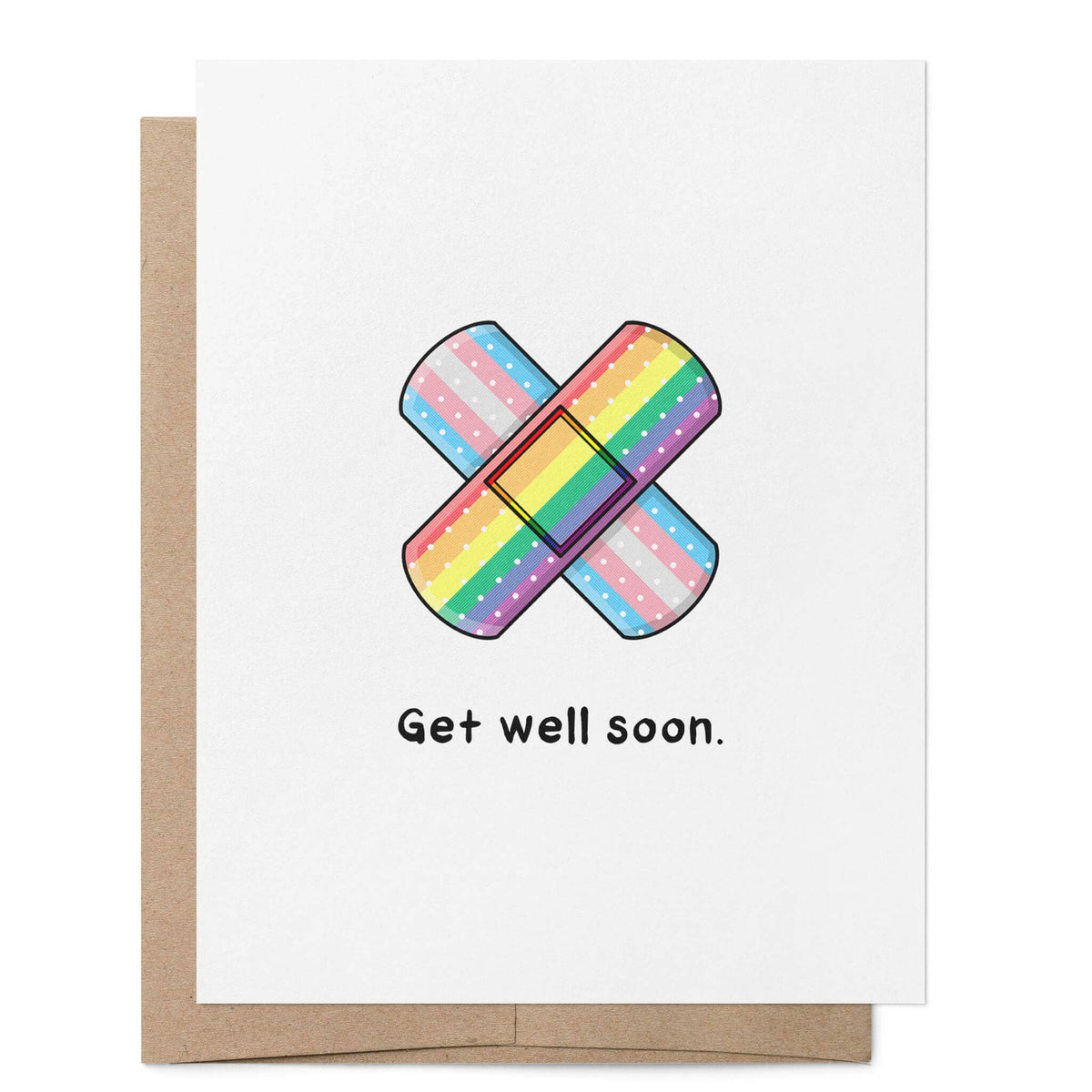 Get Well Soon LGBTQ+ Greeting Card